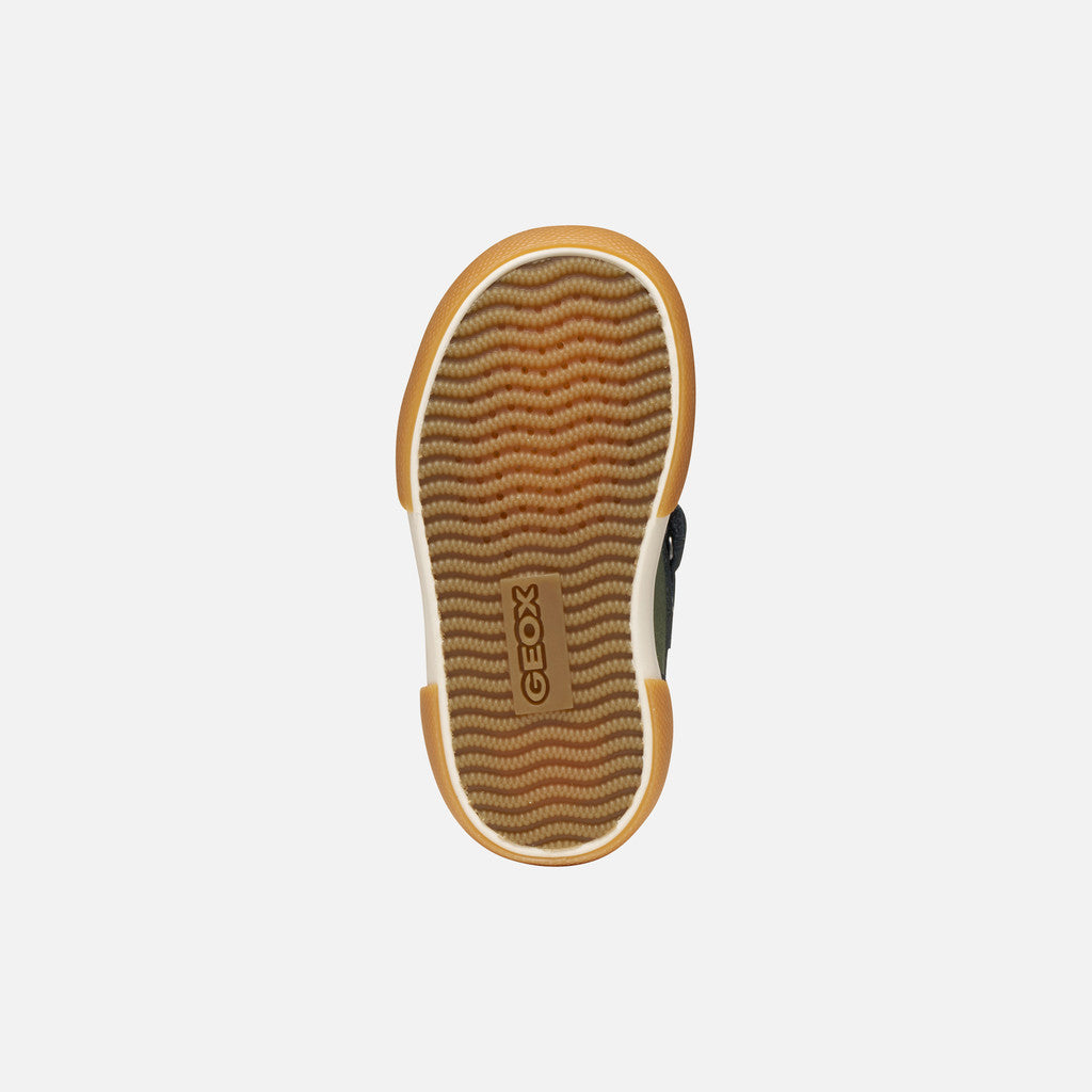 Geox pantofi baieti imblaniti Gisli 20-23 Military/Navy