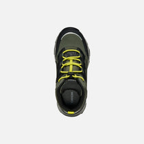 Geox pantofi baieti Magnetar Abx Junior AmphibioxTEX Waterproof 28-36 Military/Lime