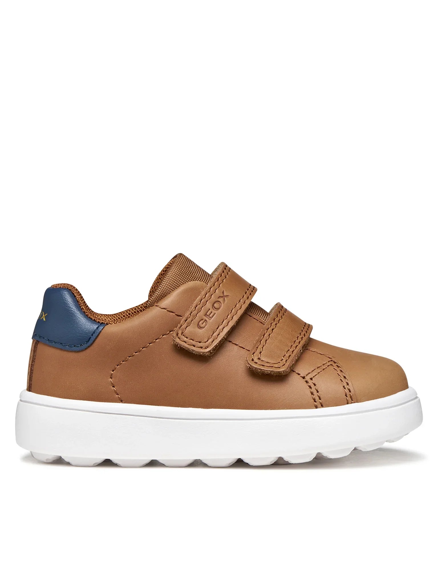 Geox pantofi baieti Minicub 20-27 Cognac/Navy Imagine secundară a produsului