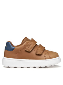 Geox pantofi baieti Minicub 20-27 Cognac/Navy