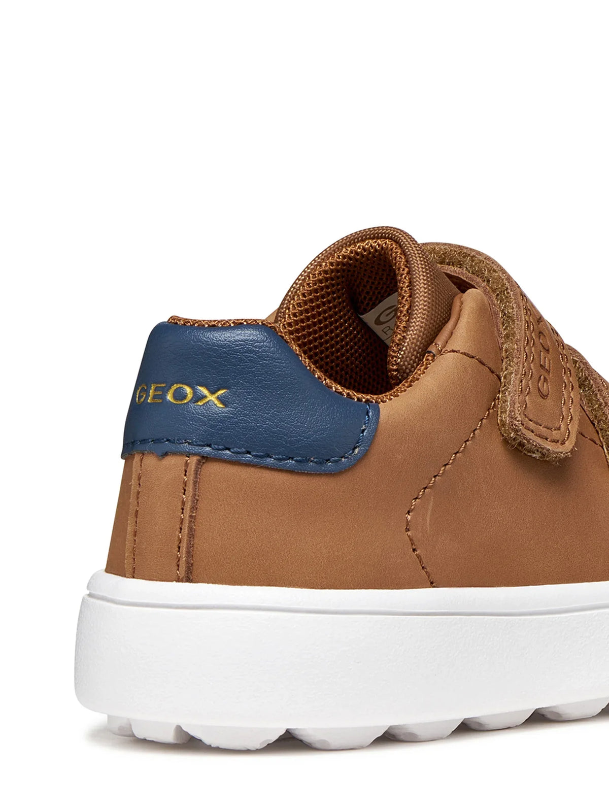 Geox pantofi baieti Minicub 20-27 Cognac/Navy