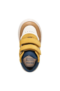 Geox Respira pantofi baieti Nashik 20-27 Ivory/Cognac