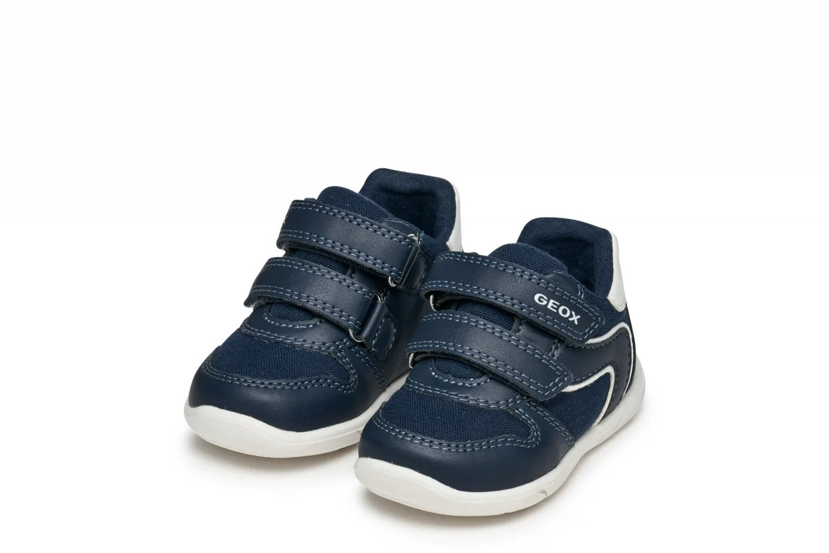 Geox pantofi baieti Primii Pasi Zapito 18-26 Navy/White