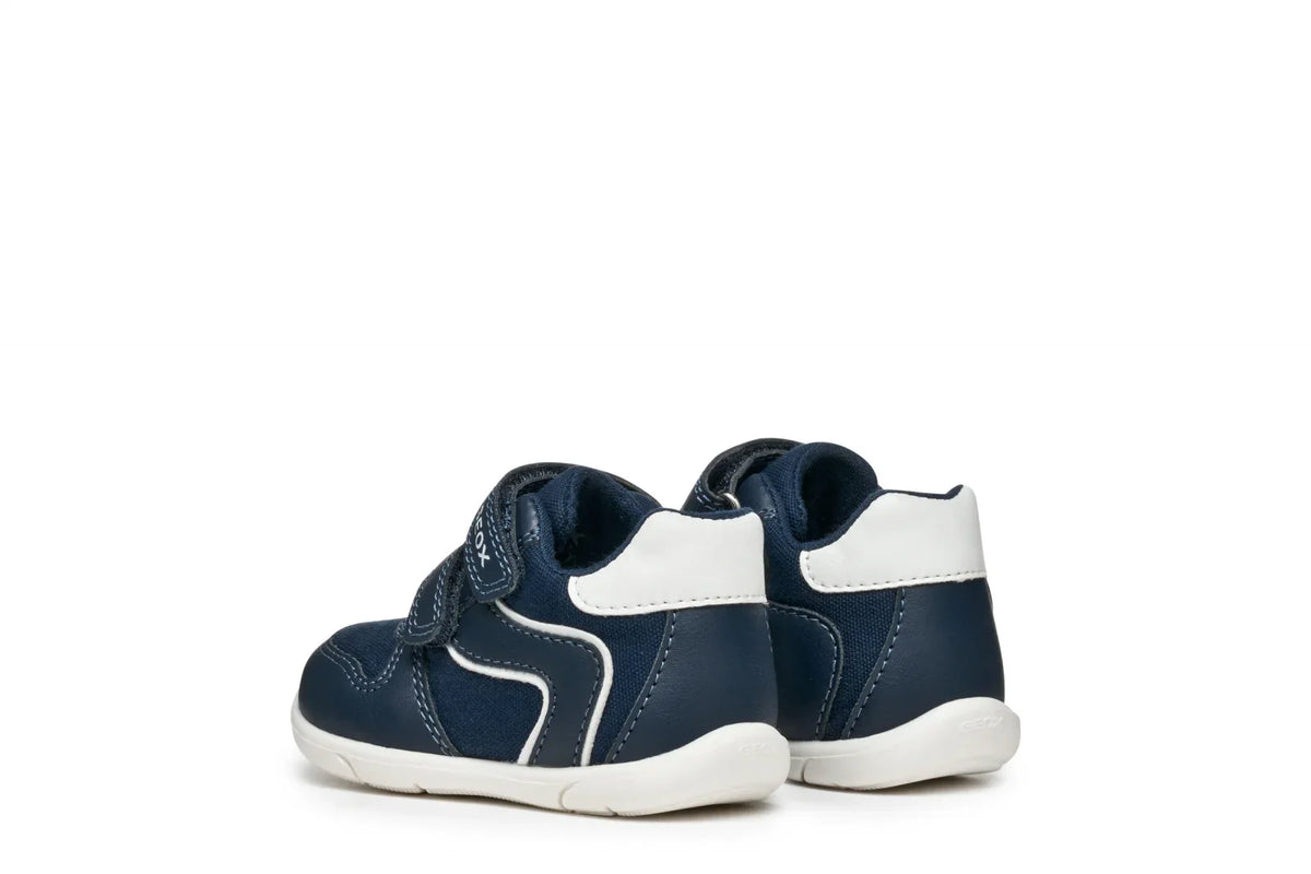 Geox pantofi baieti Primii Pasi Zapito 18-26 Navy/White
