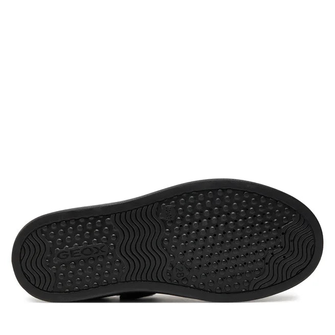 Geox pantofi baieti scoala cu siret 28-36 Negru 