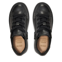 Geox pantofi baieti scoala cu siret 28-36 Negru 