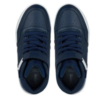 Geox pantofi baieti scoala snakers inalti 28-36 Bleumarin