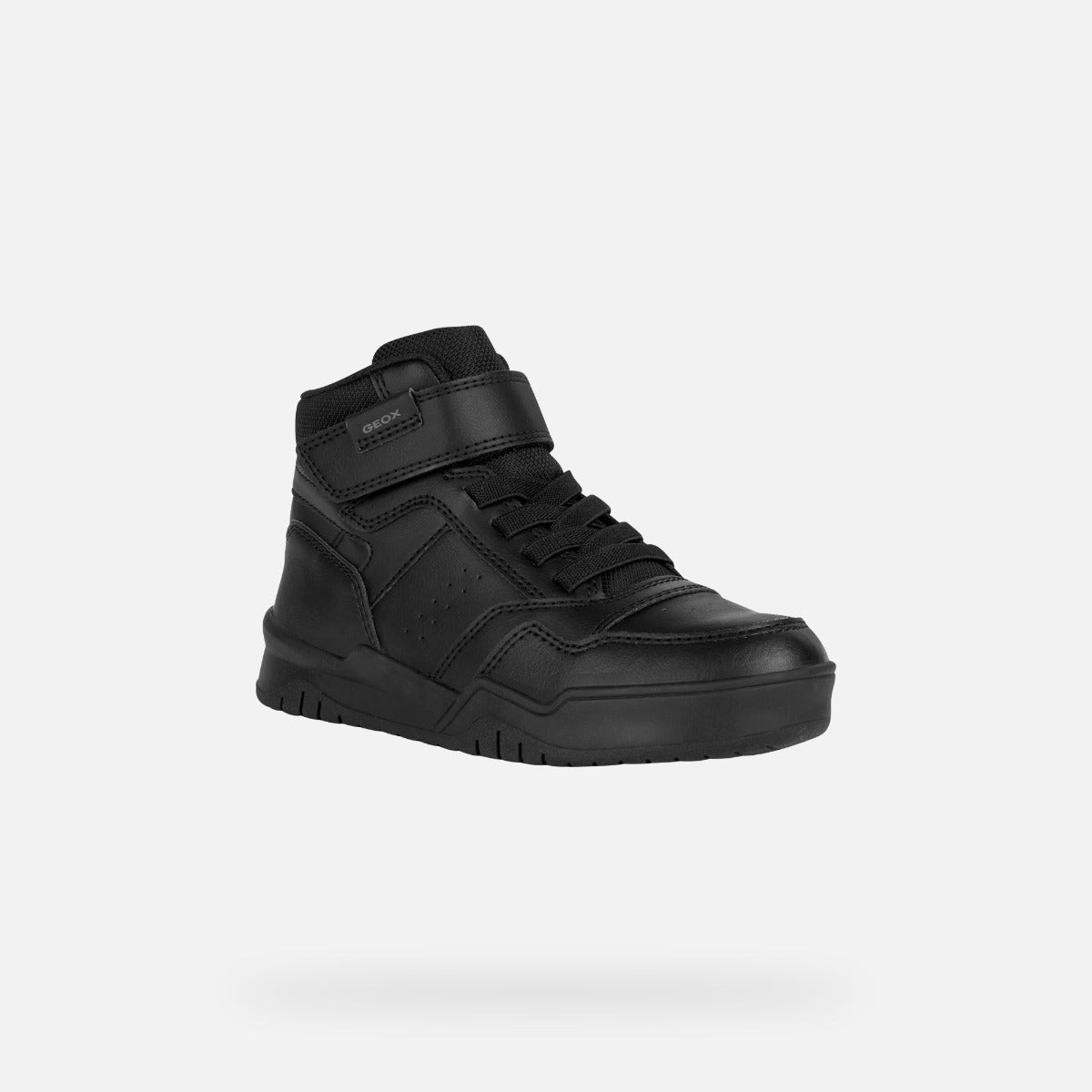 Geox pantofi baieti scoala sneakers inalti Perth 36-37 Black