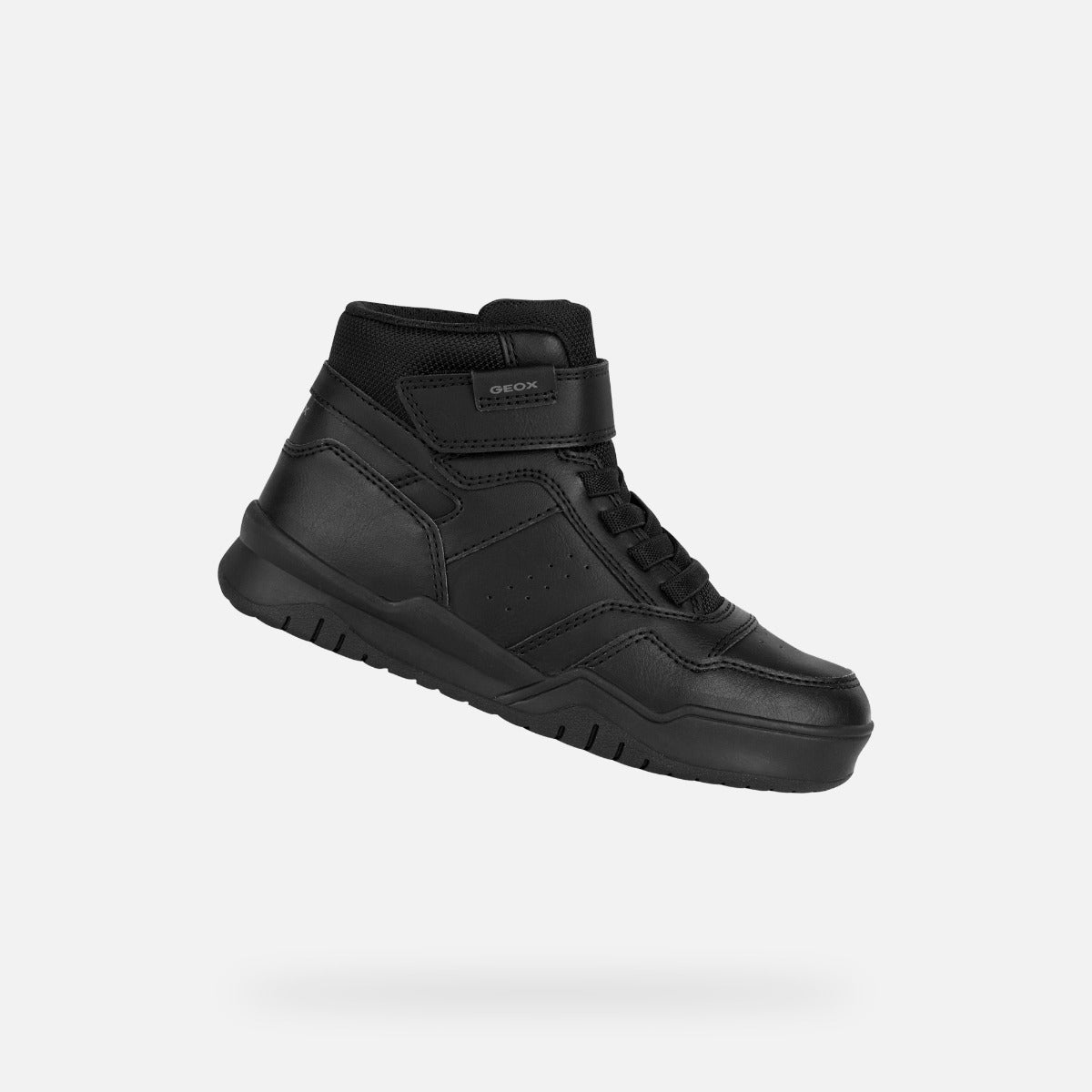 Geox pantofi baieti scoala sneakers inalti Perth 36-37 Black