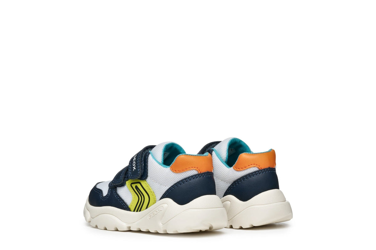 Geox pantofi baieti sport 18-23 White/Navy