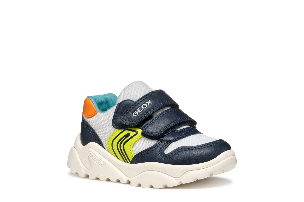 Geox pantofi baieti sport 24-27 White/Navy