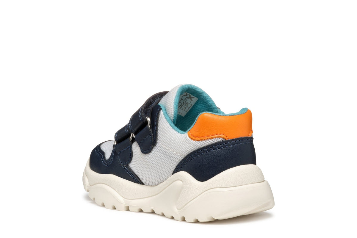 Geox pantofi baieti sport 18-23 White/Navy