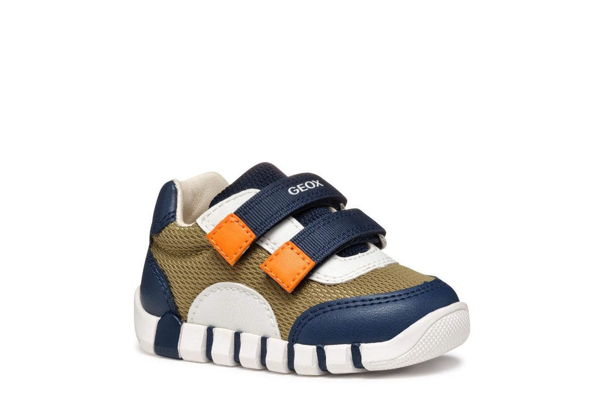 Geox pantofi baieti sport 18-26 Iupidoo Navy-Orange Imagine principală a produsului