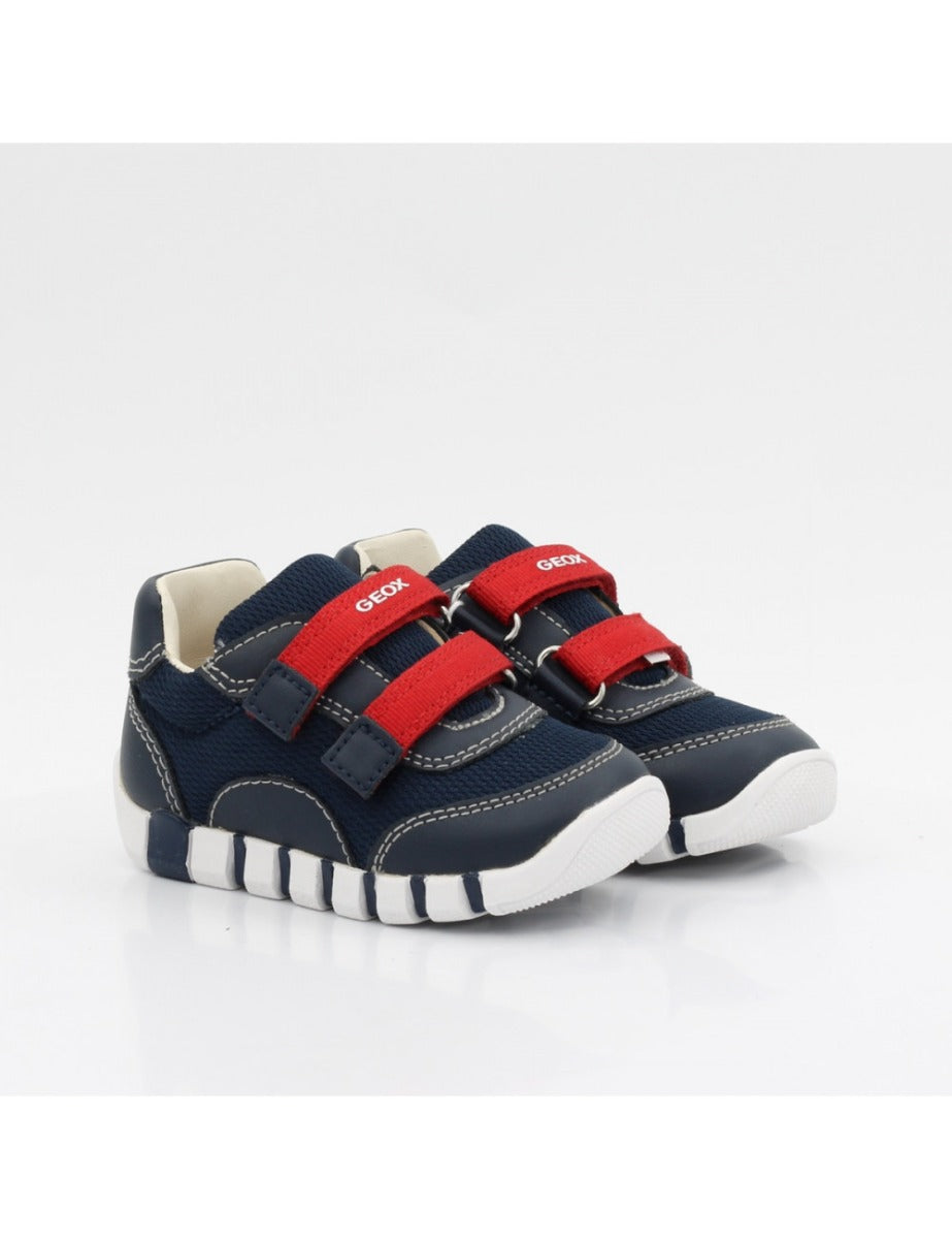 Geox pantofi baieti sport 18-26 Iupidoo Navy-Red