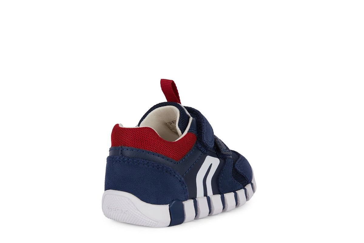 Geox pantofi baieti sport 18-26 Navy/Dark Red