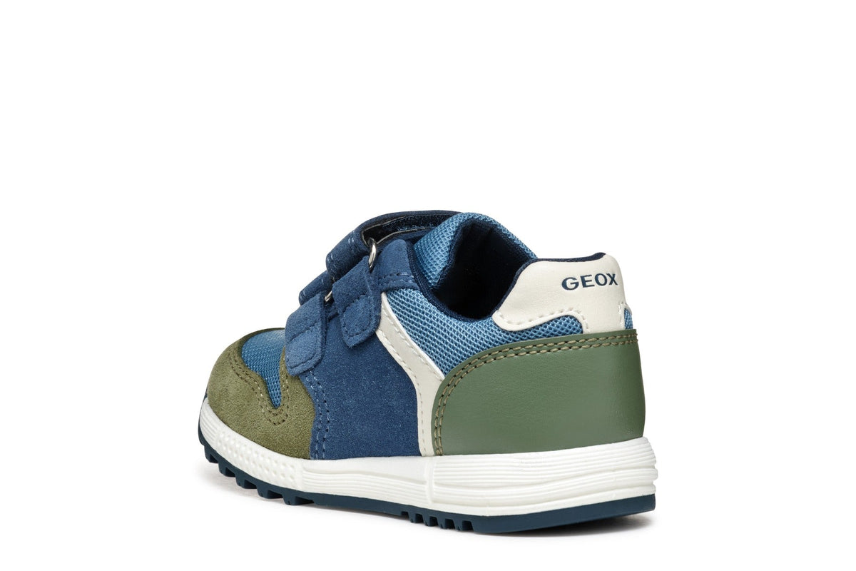 Geox pantofi baieti sport 20-23 Blue/Khaki