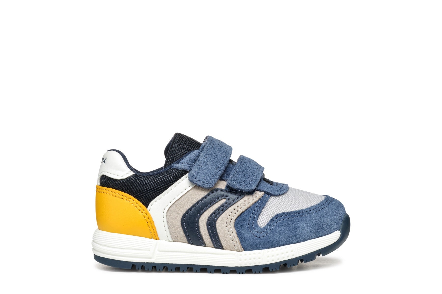 Geox pantofi baieti sport 20-23 Navy/Yellow Imagine secundară a produsului