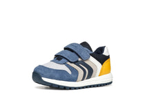 Geox pantofi baieti sport 20-23 Navy/Yellow