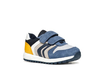 Geox pantofi baieti sport 20-23 Navy/Yellow