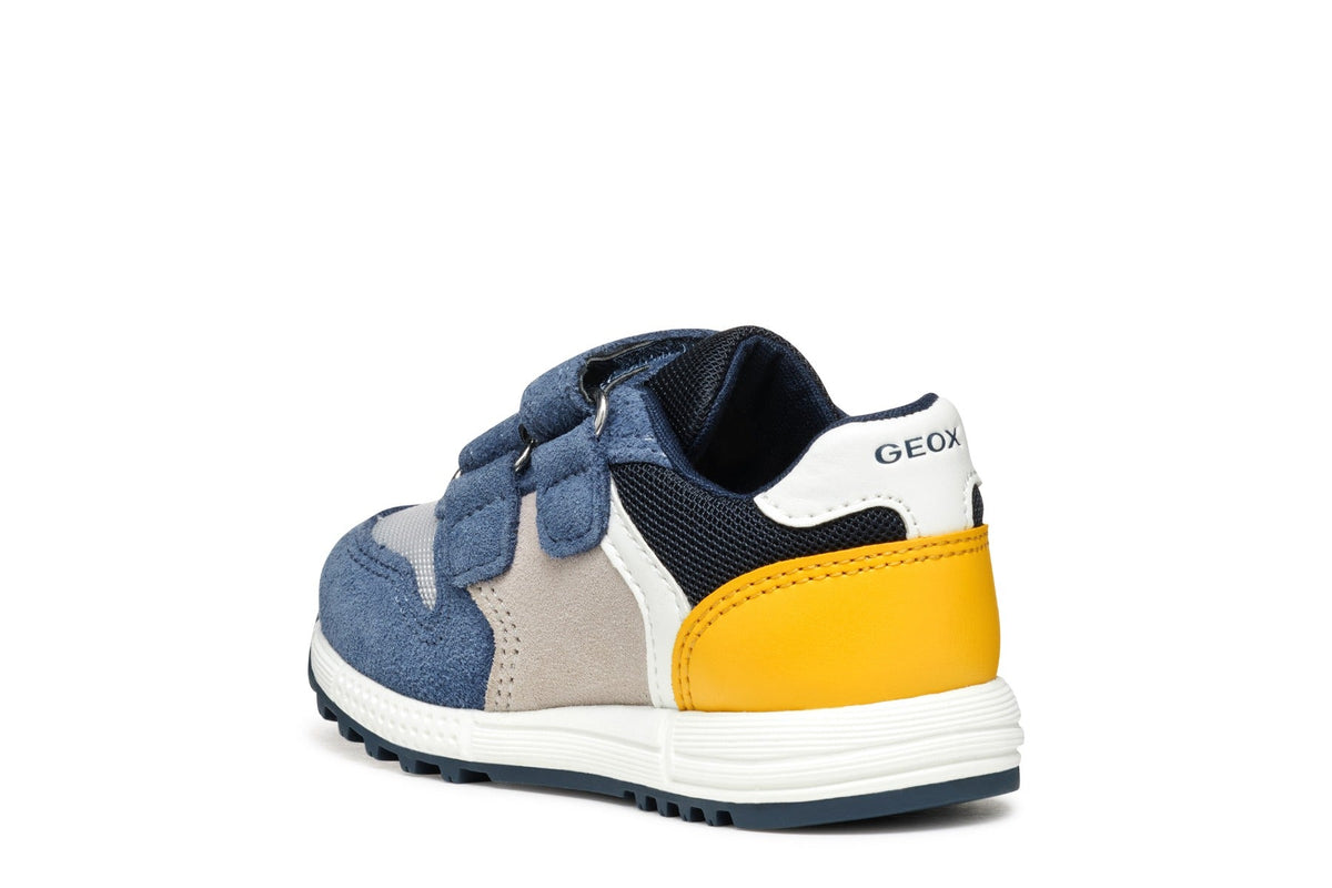 Geox pantofi baieti sport 20-23 Navy/Yellow