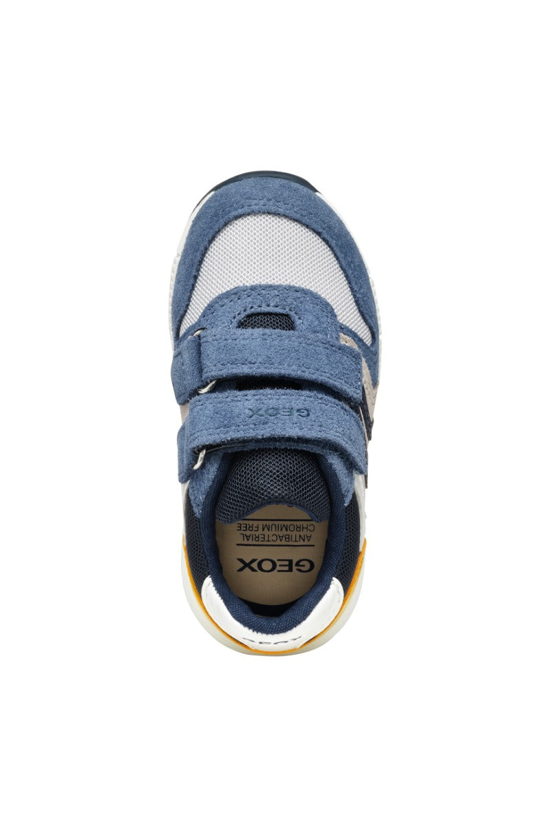 Geox pantofi baieti sport 20-23 Navy/Yellow