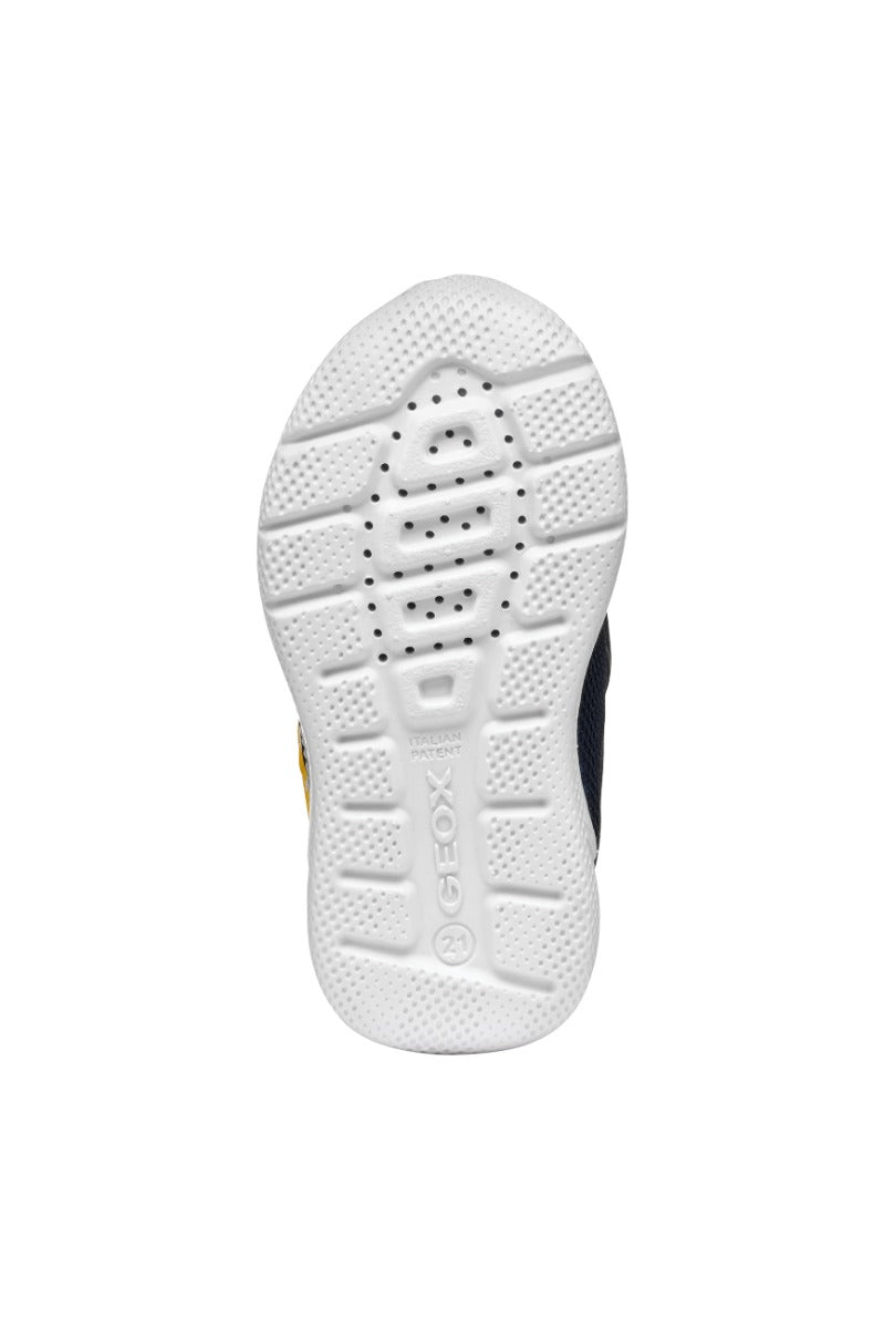 Geox pantofi baieti sport 20-23 Sprintye Dark Navy/Yellow Tigru