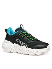Geox pantofi baieti sport 36-37 Flexyper Fast Black