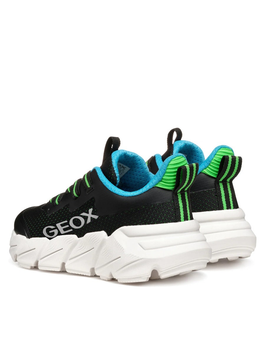 Geox pantofi baieti sport 29-35 Flexyper Fast Black