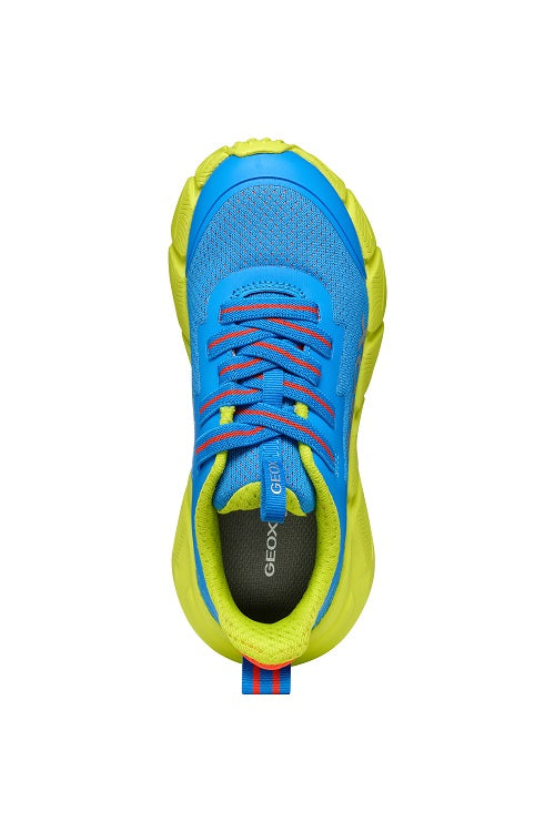 Geox pantofi baieti sport 29-37 Flexyper Fast Royal/Lime