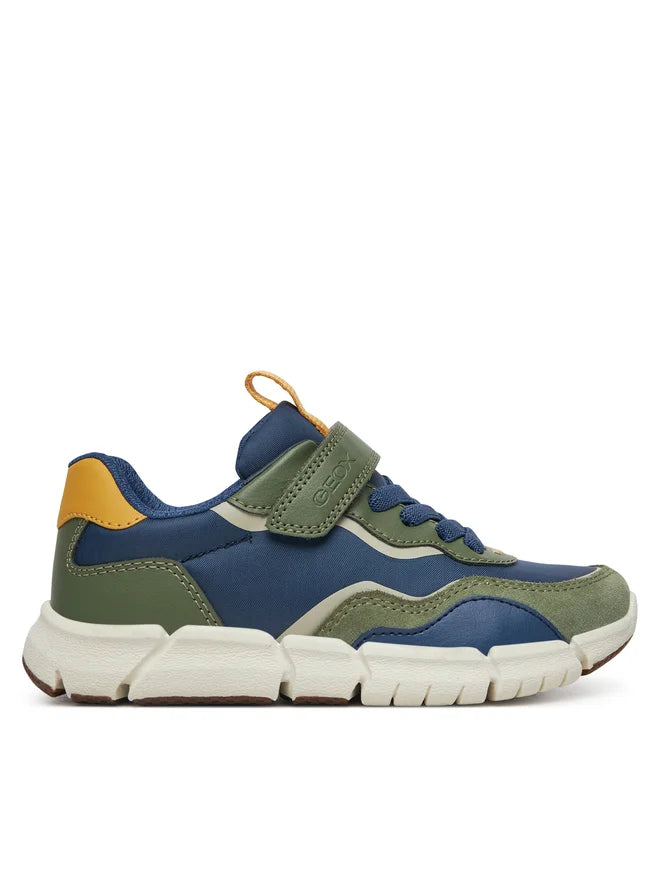 Geox pantofi baieti sport 31-35 Flexyper Military/Blue Imagine secundară a produsului