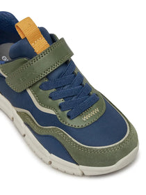 Geox pantofi baieti sport 31-35 Flexyper Military/Blue