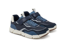 Geox pantofi baieti sport 32-35 Flexyper Navy/Light Grey