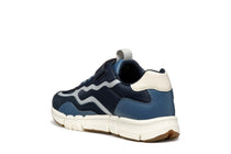 Geox pantofi baieti sport 32-35 Flexyper Navy/Light Grey