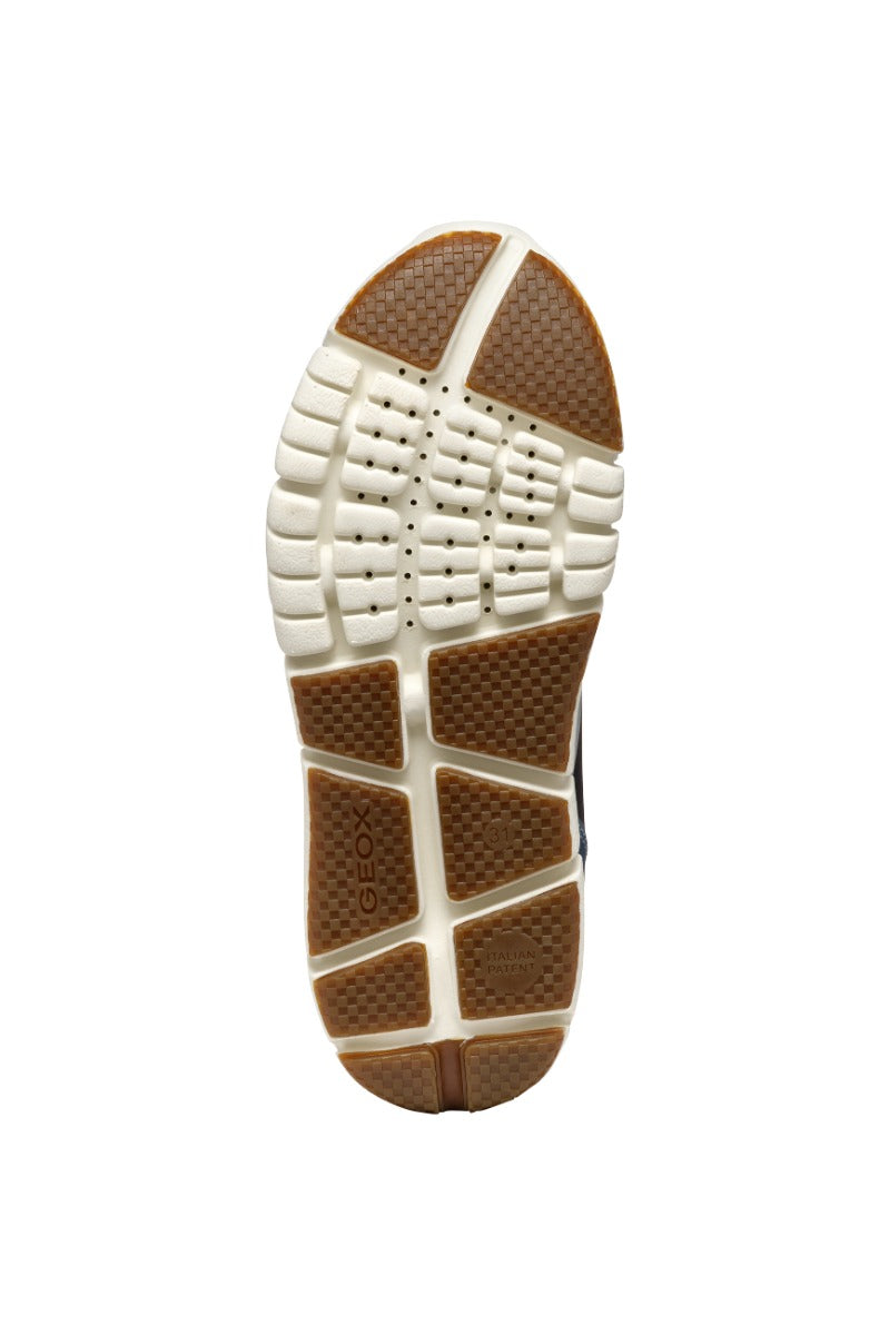Geox pantofi baieti sport 32-35 Flexyper Navy/Light Grey