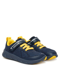 Geox pantofi baieti sport Barefoot Foot-Run 26-34 Navy/Yellow