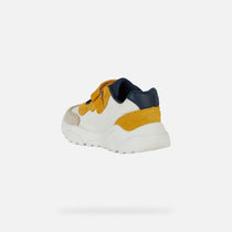 Geox pantofi baieti sport Ciufciuf 20-27 Taupe/Ochre Yellow