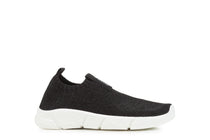 Geox pantofi baieti sport cu efect tricotat 28-39 Aril Black