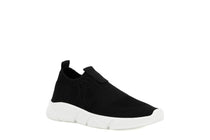 Geox pantofi baieti sport cu efect tricotat 28-39 Aril Black