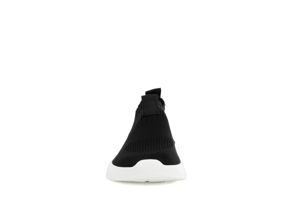 Geox pantofi baieti sport cu efect tricotat 28-39 Aril Black