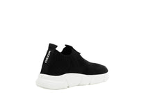 Geox pantofi baieti sport cu efect tricotat 28-39 Aril Black