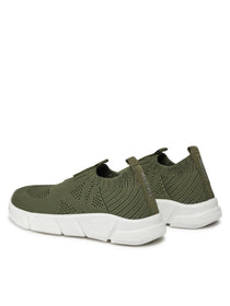 Geox pantofi baieti sport cu efect tricotat 28-39 Aril Military