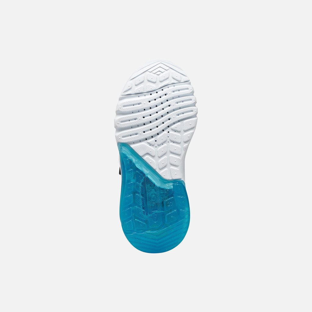 Geox pantofi baieti sport cu LED Ciberdron 26-34 Light blue/Red Superman