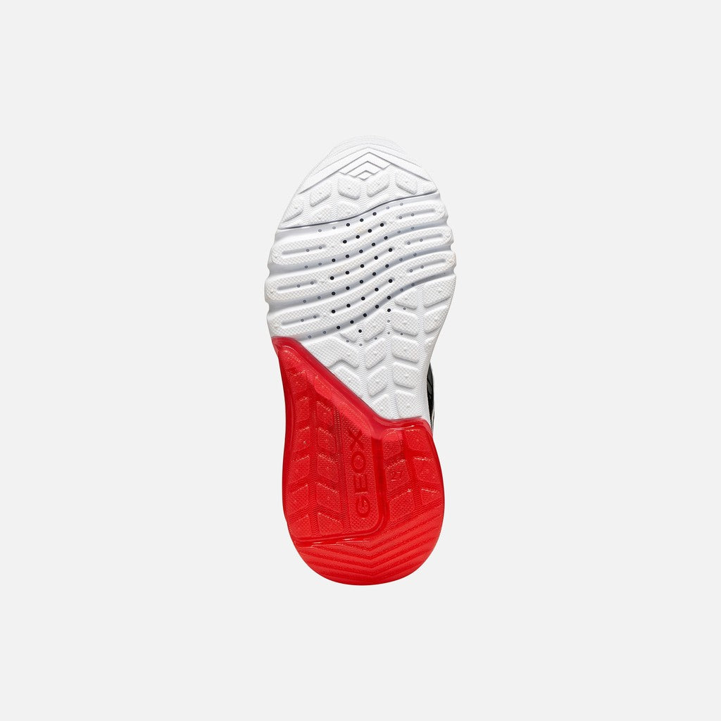 Geox pantofi baieti sport cu LED Ciberdron 26-34 Navy/Red Spider-Man
