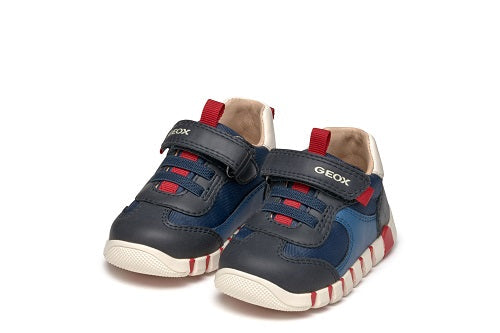 Geox pantofi baieti sport cu scai 18-26 Lupidoo Albastru