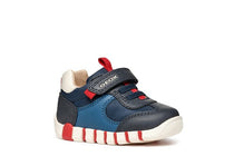 Geox pantofi baieti sport cu scai 18-26 Lupidoo Albastru