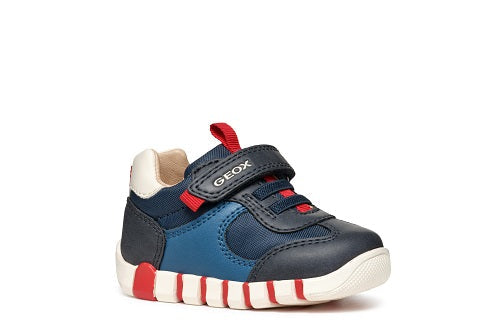 Geox pantofi baieti sport cu scai 18-26 Lupidoo Albastru