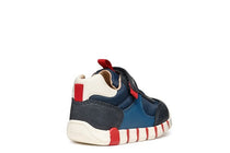 Geox pantofi baieti sport cu scai 18-26 Lupidoo Albastru