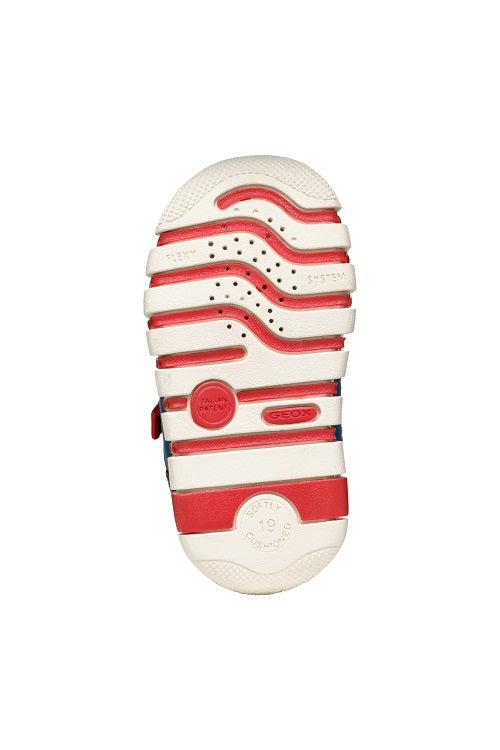 Geox pantofi baieti sport cu scai 18-26 Lupidoo Albastru