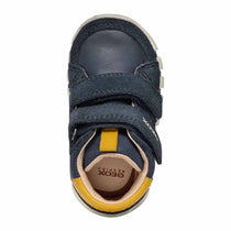 Geox pantofi baieti sport cu scai 18-26 Navy/Ochre