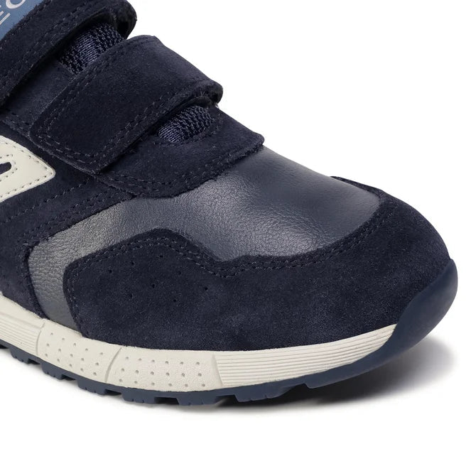 Geox pantofi baieti sport cu scai 28-36 Bleumarin